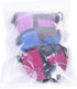 Beautyflier Wine Glass Insulator/Drink Holder, Neoprene Sleeve with Adjustable Neck Strap, Blue/Burgundy/Purple