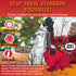 >60lb 16oz CreatureCops Spicy Squirrel Seed Sauce | All-Natural & Squirrel-Resistant Hot Pepper Bird Seed Oil | Flaming