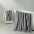 8 Pack Set (2 40"x 80" Sheet,2 Towels,4 Sets Set Towel Extra Large Bath Towels Hand Washcloths) Gray Oversized Bath