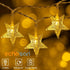 echosari Battery Operated Star String Lights, 158IN with Auto Timer, 8 Modes for Kid Room, Party, Wedding Décor (Warm