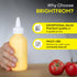 4 OZ Pack 2 BRIGHTFROM Condiment Squeeze Bottles - Squirt Empty Bottles, Twist Top Cap, Leak Proof - Great for Ketchup