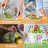 Sukh 100PCS Reusable Bowl Covers, Thickened Plastic Elastic Food Covers for Outdoor Party Supplies, Fresh Keeping Bags