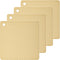 Smithcraft Silicone Pot Mat Trivet Pads for Countertop, Heat Resistant Table Placemats, 4 Pack, 7.5x7.5 Inch, Square