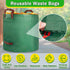 RAINFLOW 42 4 1PC Reusable Yard Waste Bags - Gallon Outdoor Trash Can,Reusable Lawn Leaf Bags,Standable Garden Waste