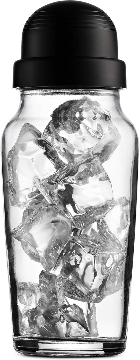 Godinger 19oz Cocktail Shaker – Italian Made Glass Bar Shaker – Martini Shaker