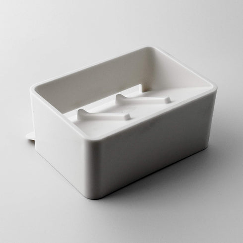 Soap Mate Slanted Soap Dish: Self-draining & Fast Drying Natural Soap Saver for Bathroom, Shower, Kitchen Sink