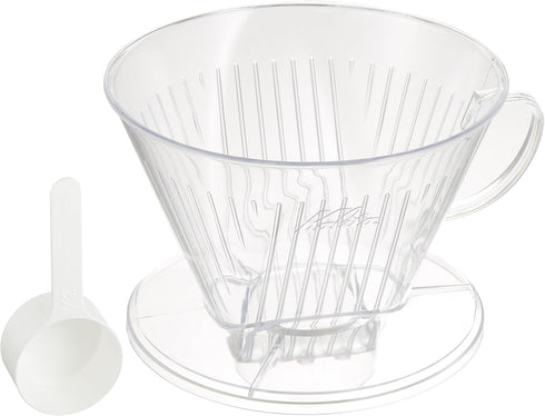Kalita #07001 Coffee Dripper, Plastic, For 7-12 People, 104-D