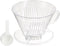 Kalita #07001 Coffee Dripper, Plastic, For 7-12 People, 104-D