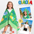 3-12 28" 53", OLAOLA Dinosaur Beach Hooded Towel for Kids Years, Soft Thick Absorbent Beach Towels, Toddler Bath Towel
