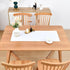 36 Inches 12X36 Inch Farmhouse White Table Runner Small Short Table Runners Coffee Table Runner for Dresser Living Room