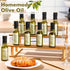 Havawish 20 3oz Pcs Homemade Mini Olive Oil Bottles Hot Sauce Glass Bottles with Leak Proof Screw Cap Funnel Clear