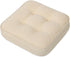 GOFORIT Chair Cushions,Tufted Shredded Memory Foam Chair Pads, Non-Slip Seat Cushions with Removable