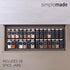 4 28 13" 17.5" SIMPLEMADE-Spice Drawer Organizer, Spice Rack Drawer for Kitchen, Tier Black Drawer Spice Organizer