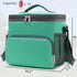 Insulated Lunch Bag for Adult/Women/Men, Reusable Large Cooler Tote with Adjustable Shoulder Strap