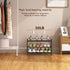 Uneviesyka 3 Closet, Expandable Shoe Rack, Tier Shoe Rack for Stackable Adjustable Standing Metal Shoe Shelf Organizer