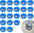 20 Pcs Washer Water Inlet Valve Filter Screen, Steel Mesh Replacement Repair Kit for Automatic Washing Machines