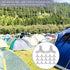 Yardwe 20pcs Tent Joint Canopy Fittings for Parties, Canopy Center Connector, Plastic White Awning