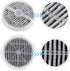 Nispira Activated Carbon HEPA Filter Replacement, For Air Purifier FridaBaby Sound Machine, 4 Pack