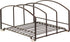 Deco Brothers 3 Slot Cookware Organizer Rack for Kitchen Cabinet, Bronze