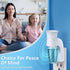 2 Pack Wall Fragrance Plug in Compatible with Bath and Body Works WallFlower Fragrance, ETL Certified, Rotatable, Precise Scent Control Fragrance Diffuser Plug for Home, Office