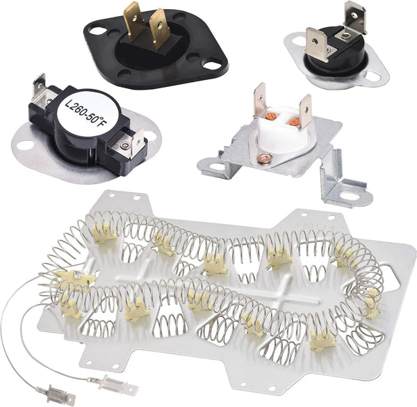 BlueStars Samsung Dryer Heating Element DC47-00019A, DC96-00887A, DC47-00016A, DC47-00018A, DC32-00007A for