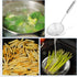 Steel Spider Strainer Skimmer Ladle, 15 Inch Kitchen Gadget for Cooking and Frying