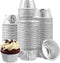 150Pack Aluminum Foil Ramekins Cups - 4 oz Disposable Baking Cups for Tart, Souffle, Appetizer