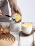Countertop, Ceramic Butter Dish With Lid, Butter Crock for French Butter Keeper Holder for Spreadable Butter, Cream