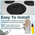 Romalon WB30M1 Electric Stove Burner Replacement for 6 Inch Surface Element, Fits GE Hot-point Ken-more Range