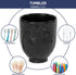 Jay Franco Disney Nightmare Before Christmas Tumbler - Black Resin Toothbrush/Pen Holder Features Jack & Sally