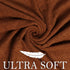Set-100% Cotton-2 2 2 6 Bath Towels Bath Towel, Hand Towels & Washcloths- Large, Quick Dry, Absorbent, Plush