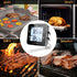Dual Probe Rechargeable Waterproof Digital Meat Thermometer, Large LCD Cooking Thermometer for Kitchen & BBQ