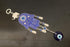 Betterdecor Blue Hamsa Hand Evil Eye Amulet | Good Luck Charm Decoration for Home Office Car - 028