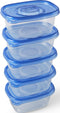 GladWare Soup & Salad Storage, Medium Rectangle, 24 Oz, 5 Count