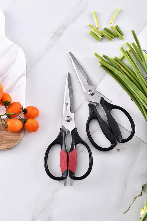 Kitchen Shears Come-Apart, Heavy Duty Culinary Scissors for Cutting Poultry, Fish, Meat, Large Size
