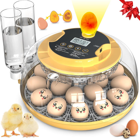 Innvello 18 Egg Incubator with Automatic Egg Turning and Humidity Control, Chicken Incubator