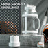 Portable Blender for Shakes & Smoothies 1800ML, Rechargeable Personal Blender with Travel Lid for Kitchen, Waterproof