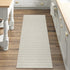 Collive Tan Boho Kitchen Runner Rug 2x4.3, Washable Non-Slip Indoor Doormat for Bathroom and Entryway