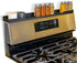 30 Inch TEO Magnetic Stove Top Shelf - Silicone Over the Stove Spice Rack for Kitchen Gadgets Storage Organization