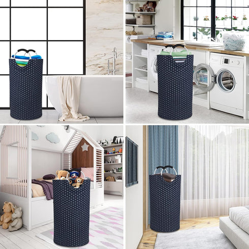 Dalykate Extra Large Laundry Basket - 115L Collapsible Oxford Fabric Hamper, Waterproof Portable Dirty Clothes Bag