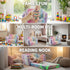 2-in-1 Kids Couch Sofa Toddler Couch Unicorn Glow in the Dark Foldable Kids Sofa Bed Flip Open Toddler Sofa Chair
