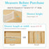 8 Pack, 4" 11.3"-17" Vtopmart Drawer Dividers for Clothes Adjustable High Expandable from Dresser Drawer Organizer