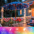 34 2 Pack 40FT 120LED 4th Lovelite Fairy Lights Colors Changing, Total of July String Lights Battery USB Operated