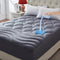 Twin XL Mattress Topper for College Dorm - Waterproof Protector Cover, Extra Long Cooling Pad, Washable, Deep Pocket