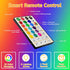 33FT 100 18 Ollny USB Rope Lights Indoor Color Changing, LED String Lights with Remote, Colors Christmas Light