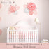Rainbows & Lilies 15pc Large Paper Flowers Decorations for Wall - Reusable 3D Decor for Girls Room, Nursery, Baby Shower