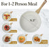SENSARTE Nonstick Ceramic Frying Pan Skillet, 9.5 Inch Omelet Pan, Induction Compatible, PFAS-Free