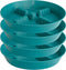 Feyvdzv 4 Pack Plant Saucer 10 inch, 8 12 14 17 inch, Plant