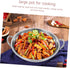 Stainless Steel Griddle Cookware, Small Pots for Cooking, Ramen Pot, Large Cooking Pan, Steel Wok, Stock Pot