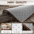 5x8 FinRec Brown Rugs for Living Room Bedroom, Fluffy Shaggy Area Rug, Non-Slip Soft Shag Rug for Nursery Kids Room